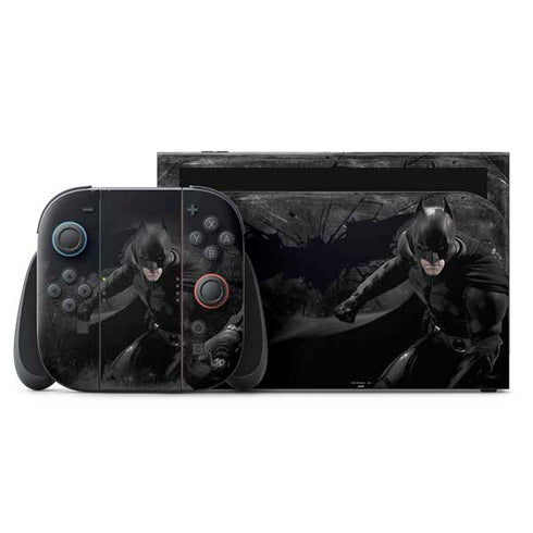 DC Comics Batman in Black Nintendo Skins