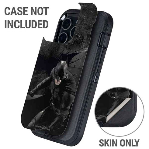 DC Comics Batman in Black Otterbox Defender iPhone Skin