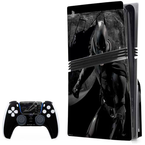 DC Comics Batman in Black PS5 Pro Disk Bundle Skin