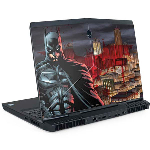 DC Comics Batman The Dark Knight Comic Art in Gotham City Dell Alienware Skin