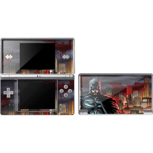 DC Comics Batman The Dark Knight Comic Art in Gotham City DS Lite Skin