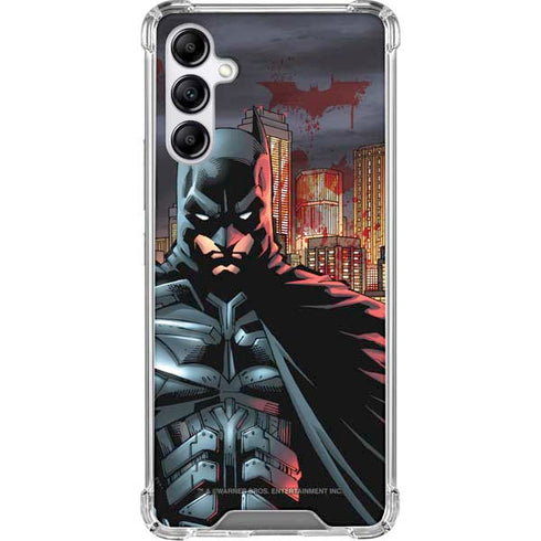 DC Comics Batman The Dark Knight Comic Art in Gotham City Gabb Phone 4 Clear Case