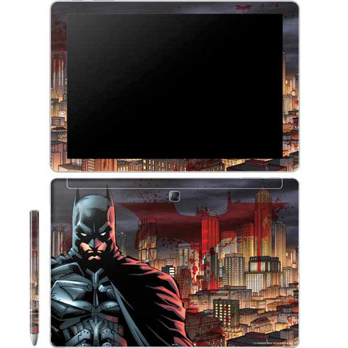 DC Comics Batman The Dark Knight Comic Art in Gotham City Galaxy Book 12in Skin