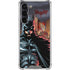 DC Comics Batman The Dark Knight Comic Art in Gotham City Galaxy S24 FE Clear Case