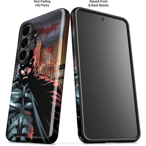 DC Comics Batman The Dark Knight Comic Art in Gotham City Galaxy S26 Impact Case