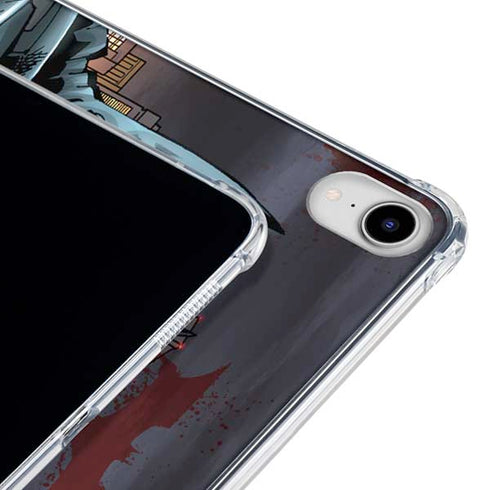 DC Comics Batman The Dark Knight Comic Art in Gotham City iPad 11th Gen (2025) Clear Case