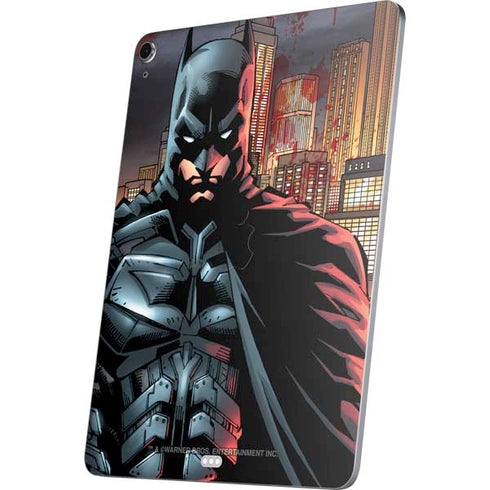 DC Comics Batman The Dark Knight Comic Art in Gotham City Apple iPad Air Skin