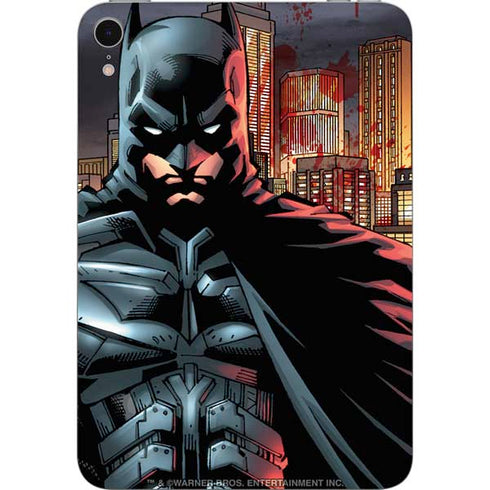 DC Comics Batman The Dark Knight Comic Art in Gotham City Apple iPad Mini Skin
