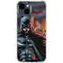 DC Comics Batman The Dark Knight Comic Art in Gotham City iPhone 15 Clear Case