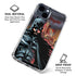 DC Comics Batman The Dark Knight Comic Art in Gotham City iPhone 15 Clear Case