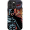 DC Comics Batman The Dark Knight Comic Art in Gotham City iPhone 15 Pro Impact Case