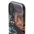DC Comics Batman The Dark Knight Comic Art in Gotham City iPhone 16 Impact Case