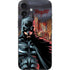 DC Comics Batman The Dark Knight Comic Art in Gotham City iPhone 16 Plus Skin