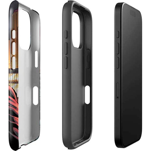 DC Comics Batman The Dark Knight Comic Art in Gotham City iPhone 16 Pro Impact Case