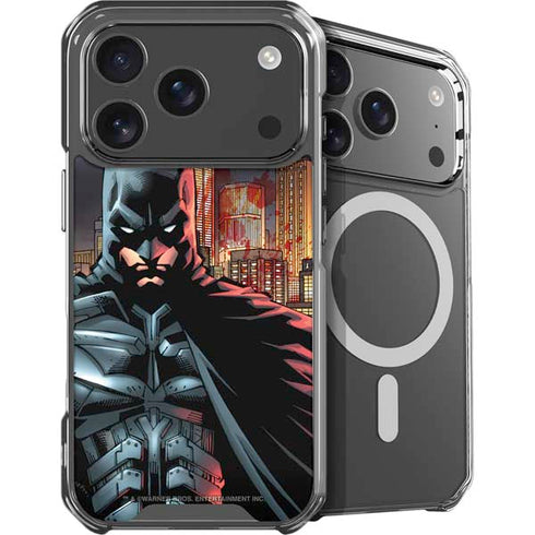 DC Comics Batman The Dark Knight Comic Art in Gotham City iPhone 18 Pro MagSafe Case