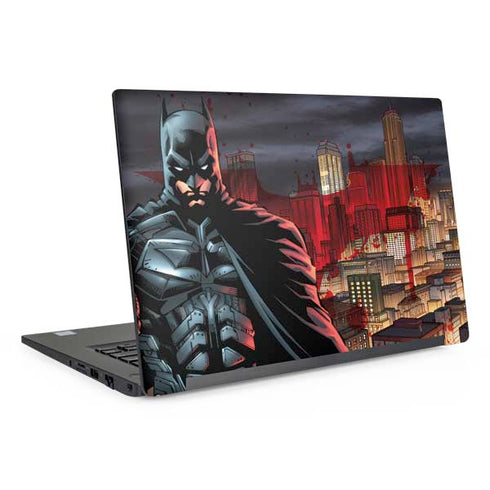DC Comics Batman The Dark Knight Comic Art in Gotham City Dell Latitude Skin