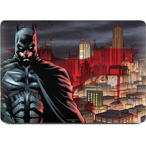 DC Comics Batman The Dark Knight Comic Art in Gotham City Apple MacBook Air Skin