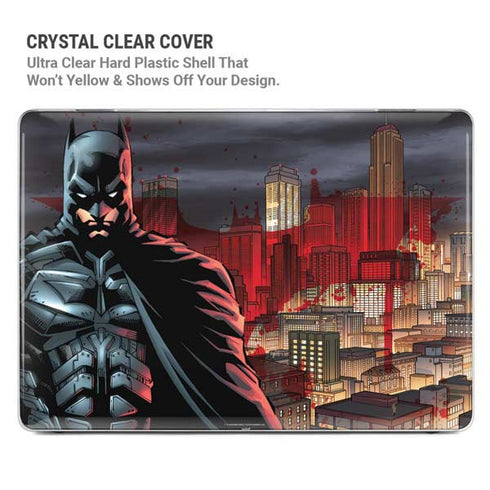 DC Comics Batman The Dark Knight Comic Art in Gotham City MacBook Pro 14in (2021-24) Case plus Skin