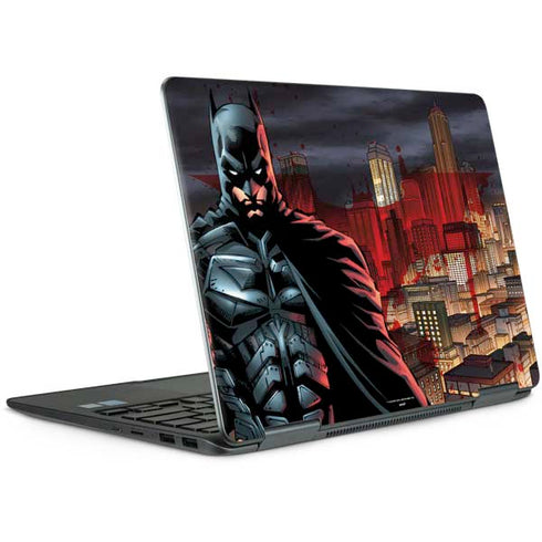 DC Comics Batman The Dark Knight Comic Art in Gotham City Notebook 9 Pro 13in (2017) Skin