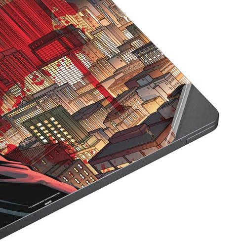 DC Comics Batman The Dark Knight Comic Art in Gotham City Surface Laptop 7 15in Skin