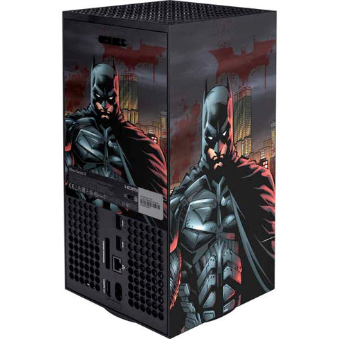 DC Comics Batman The Dark Knight Comic Art in Gotham City Xbox Series X Bundle Skin