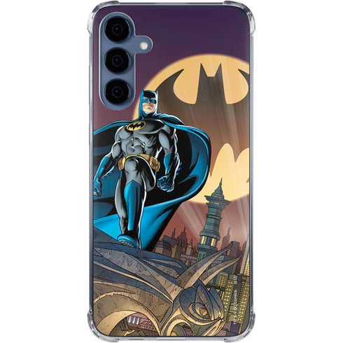 DC Comics Batman in the Sky Galaxy A55 5G Clear Case