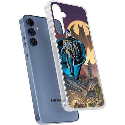 DC Comics Batman in the Sky Galaxy A55 5G Clear Case