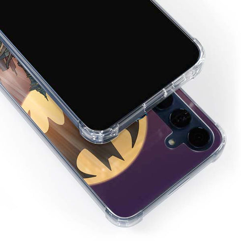 DC Comics Batman in the Sky Galaxy A55 5G Clear Case