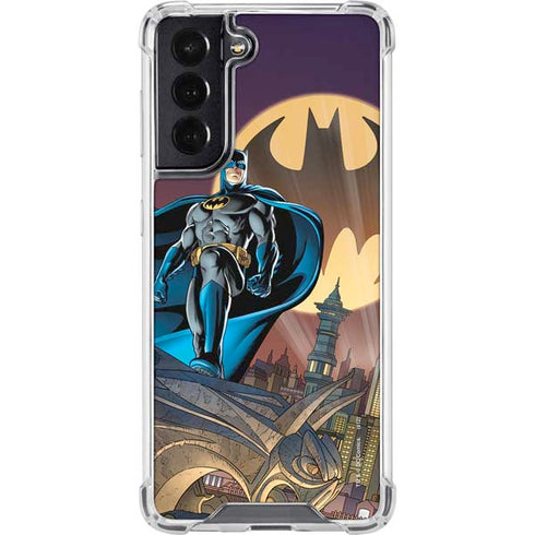 DC Comics Batman in the Sky Galaxy S22 Clear Case
