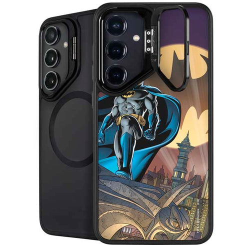 DC Comics Batman in the Sky Galaxy S25 Kickstand Case