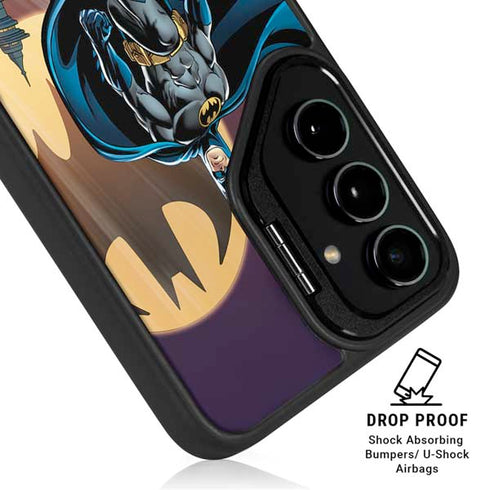 DC Comics Batman in the Sky Galaxy S24 Plus Kickstand Case