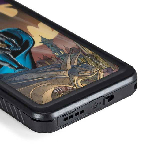 DC Comics Batman in the Sky Galaxy S24 Plus Waterproof Case