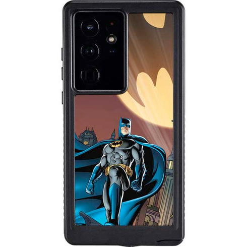 DC Comics Batman in the Sky Galaxy S24 Ultra Waterproof Case