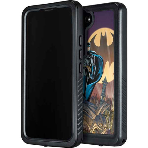 DC Comics Batman in the Sky Galaxy S24 Waterproof Case