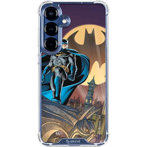 DC Comics Batman in the Sky Galaxy S25 Plus Clear Case