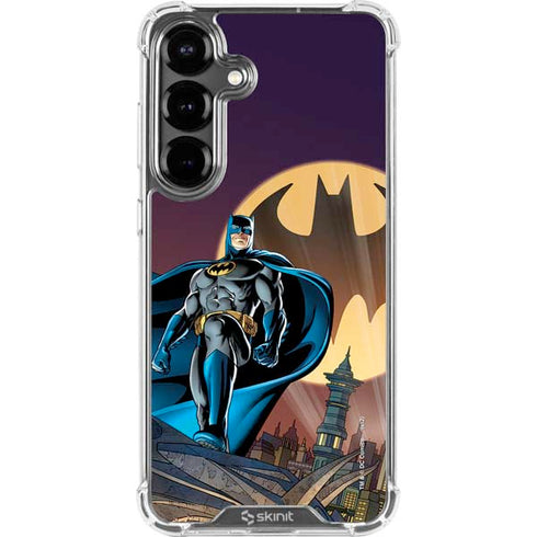 DC Comics Batman in the Sky Galaxy S26 Clear Case
