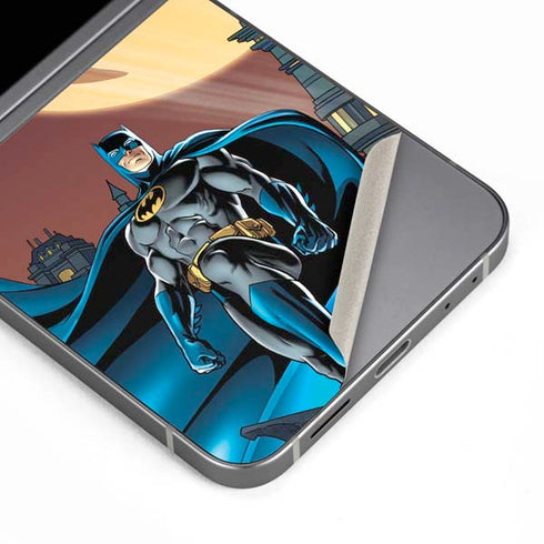 DC Comics Batman in the Sky Galaxy Z Flip6 Skin