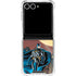 DC Comics Batman in the Sky Galaxy Z Flip7 Clear Case