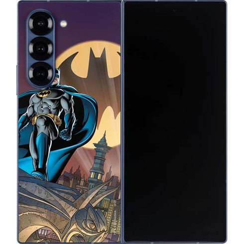 DC Comics Batman in the Sky Galaxy Z Fold6 Skin