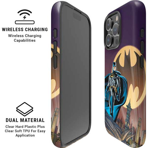 DC Comics Batman in the Sky iPhone 16 Pro Magsafe Impact Case