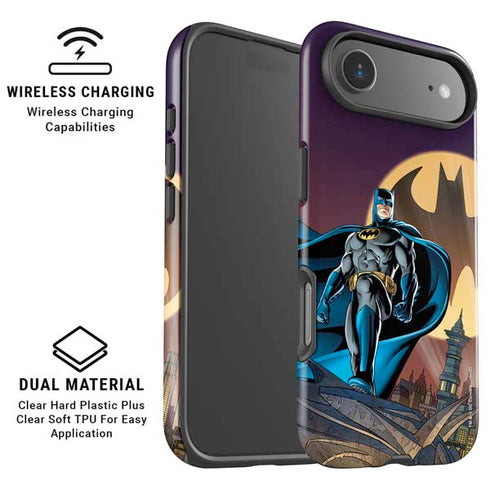DC Comics Batman in the Sky iPhone 17 Air Magsafe Impact Case