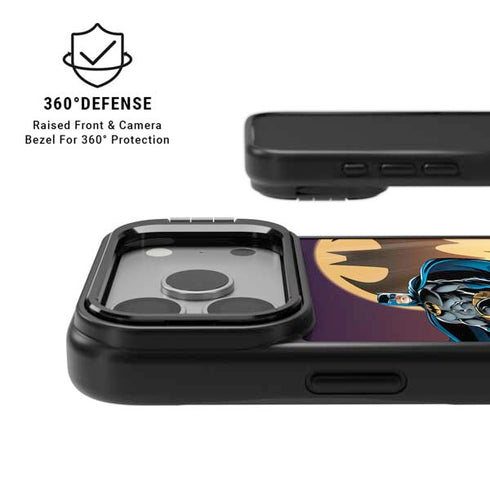 DC Comics Batman in the Sky iPhone 17 Pro Kickstand Case