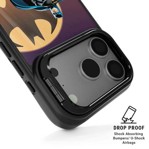 DC Comics Batman in the Sky iPhone 17 Pro Kickstand Case