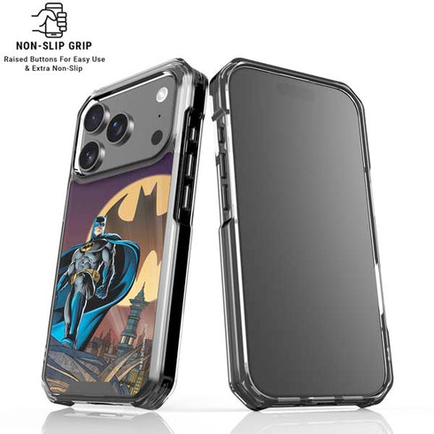 DC Comics Batman in the Sky iPhone 17 Pro Max Clear Case