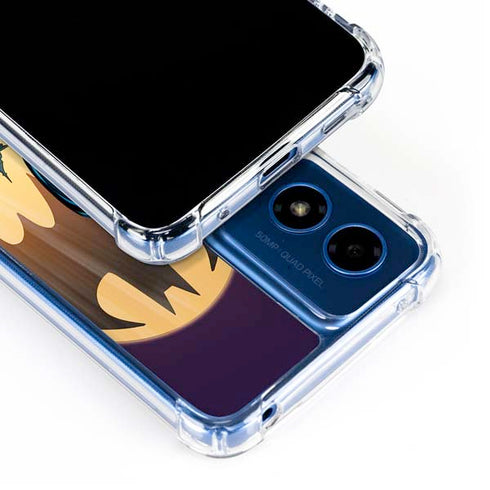 DC Comics Batman in the Sky Moto G 5G (2024) Clear Case