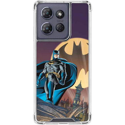 DC Comics Batman in the Sky Moto G Play 5G (2025) Clear Case