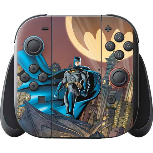 DC Comics Batman in the Sky Nintendo Switch 2 (2025) with Joy-Con Skin
