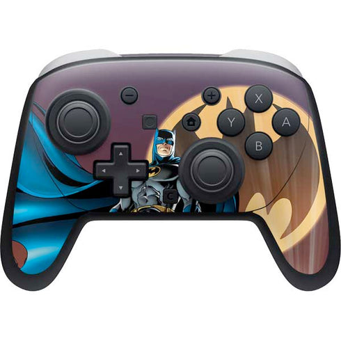 DC Comics Batman in the Sky Nintendo Switch 2 (2025) Pro Controller Skin