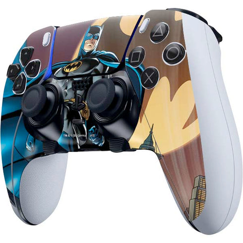 DC Comics Batman Action Pose 90's art PS5 DualSense Edge Pro Controller Skin