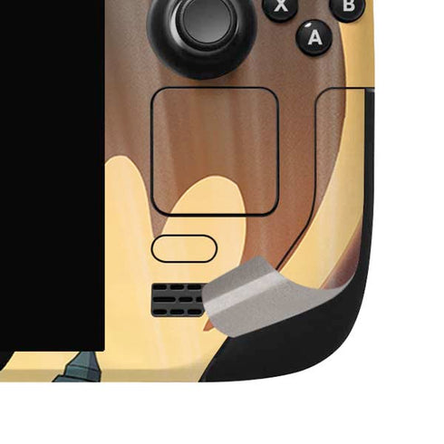 DC Comics Batman in the Sky Steam Deck Handheld Gaming Computer OLED Skin